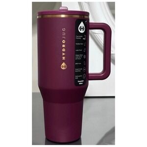 HYDROJUG 40 OZ TRAVELER, MERLOT
